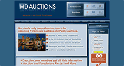 Desktop Screenshot of maryland.auctions-foreclosures.com